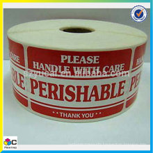 large supply "promotional price" kraft Paper label/sticker